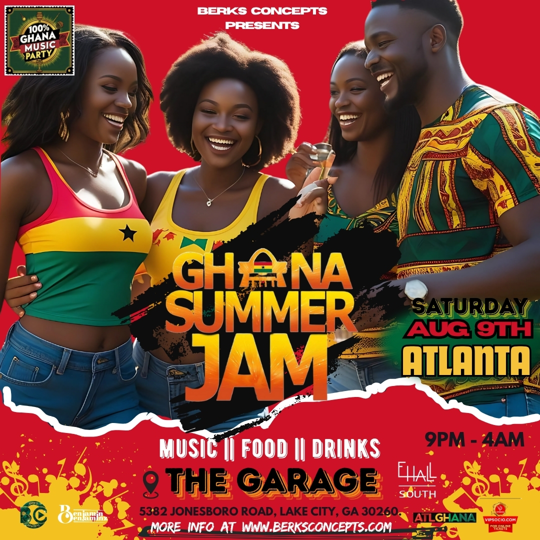 Hiplife Meet Highlife Event Flyer